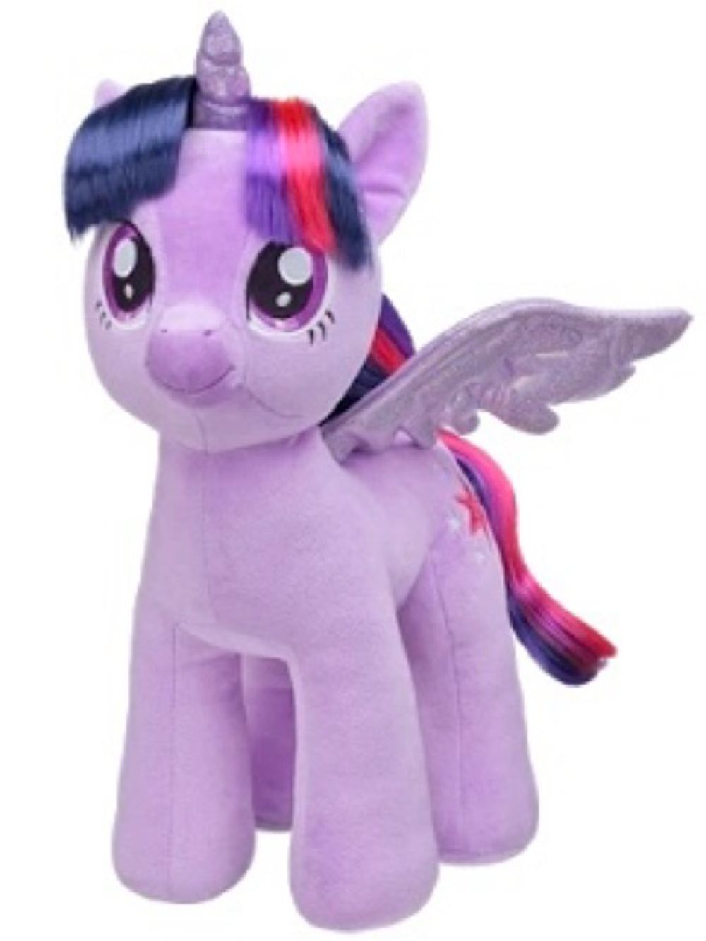 Build A Bear My Little Pony Twilight Sparkle Purple Princess Unicorn 16" Plush